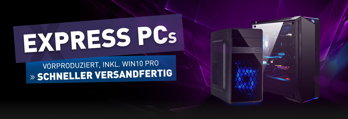 Express PCs - sofort versandfertig